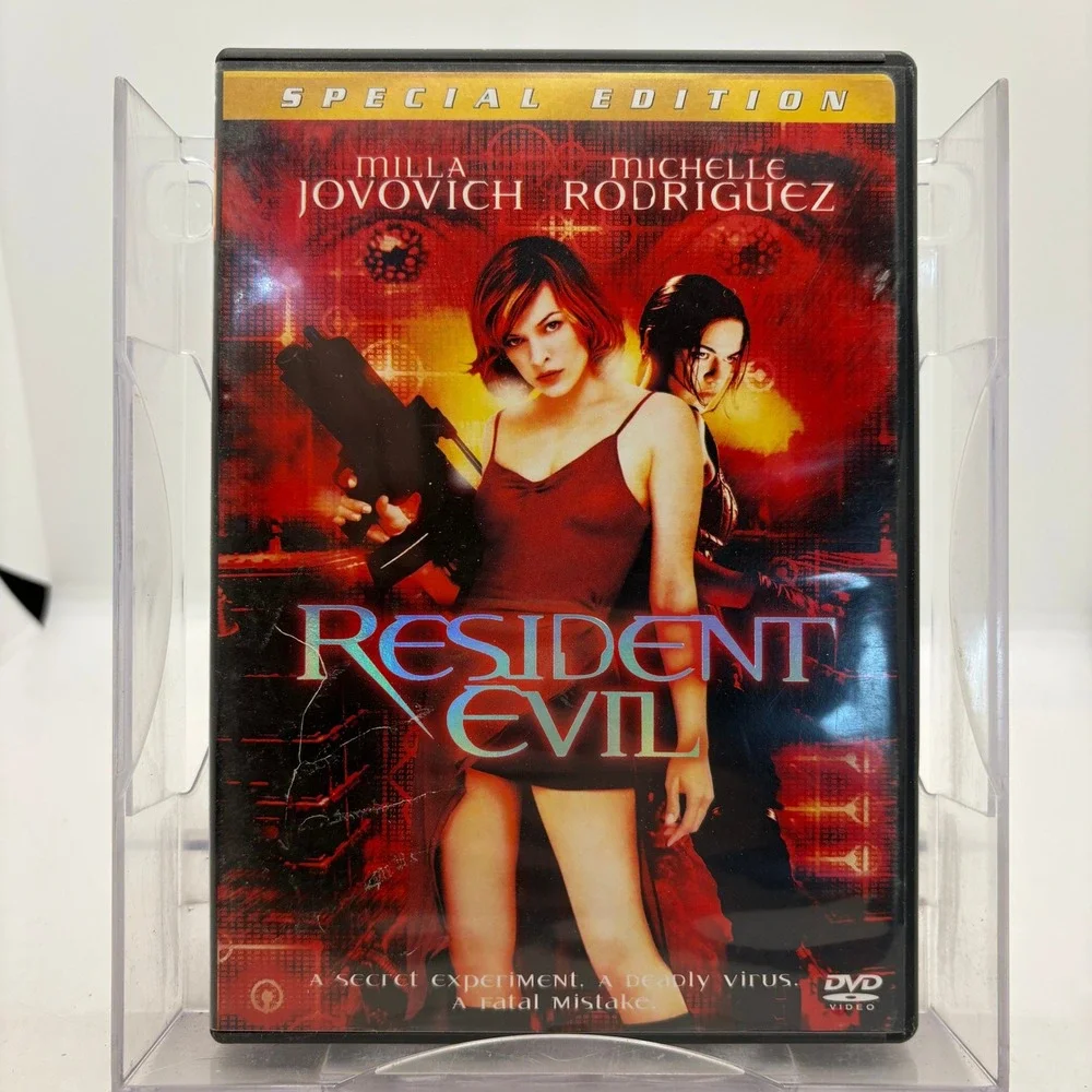 Resident Evil Special Edition DVD Milla Jovovich Michelle Rodriguez 2002 Movie